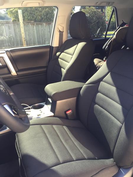 Black on Black Wet Okole Seat Covers