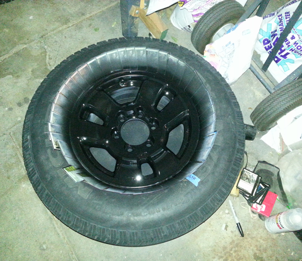 black rim