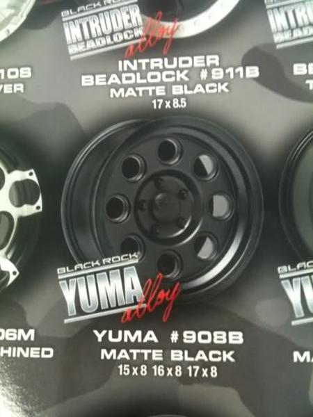 Black Rock Yuma Wheels