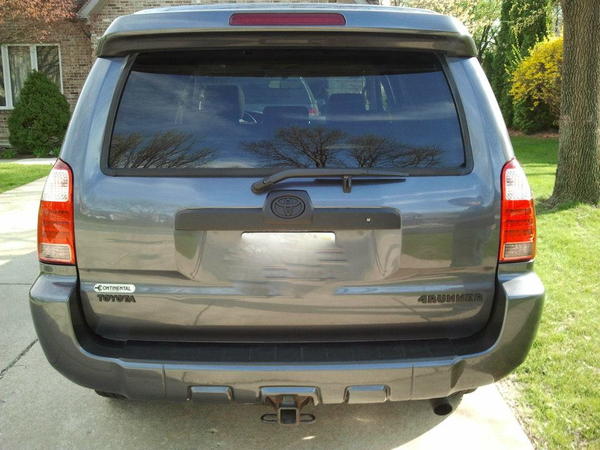 Blacked out emblems and trunk thing