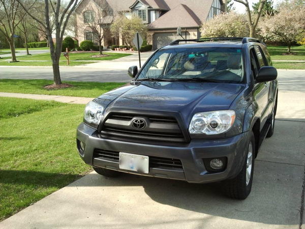 Blacked out grill