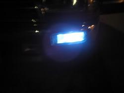 blinks blue