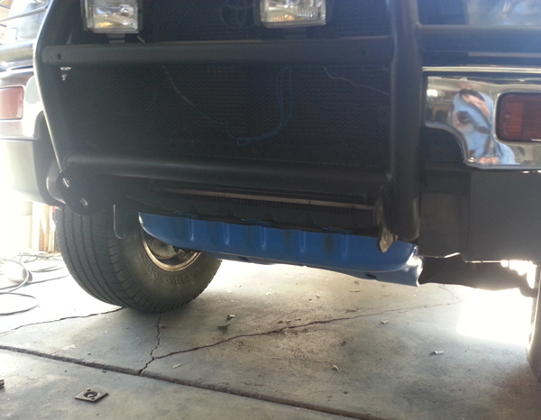 blue front