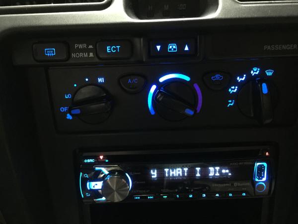 Blue LED Center