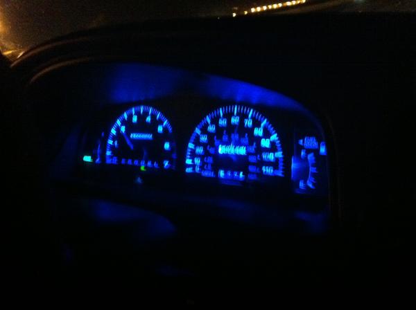 Blue LED's