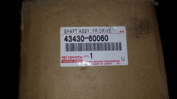 BNIB front drive axle