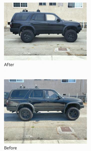 Body lift before and after