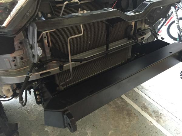 bolted on bumper