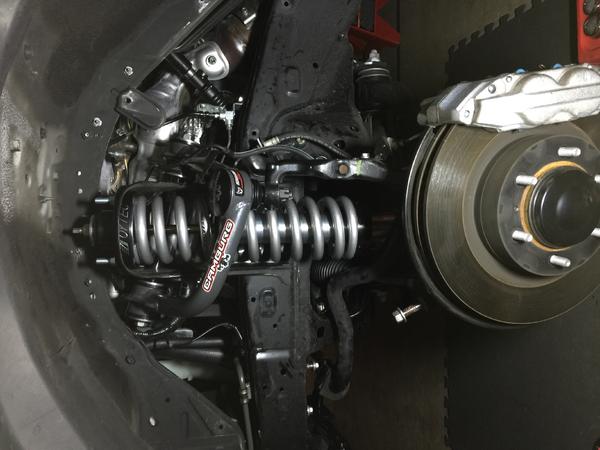 Boss coilover and camburg uca installed