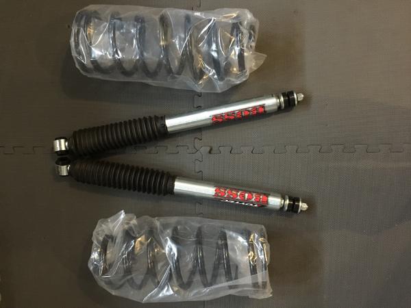 Boss shocks and superflex coils for the rear