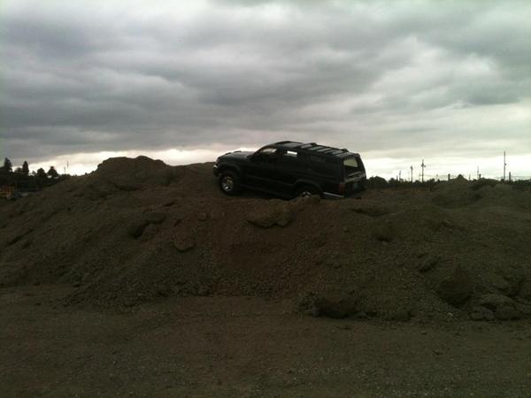 Bottom of hill looking up