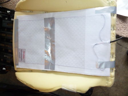 bottom pad heater, more pics in my seat heater install post