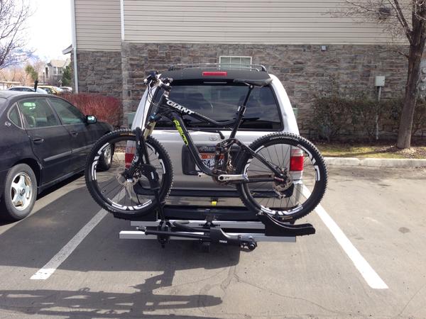 bought a Thule rack for hauling my other love
