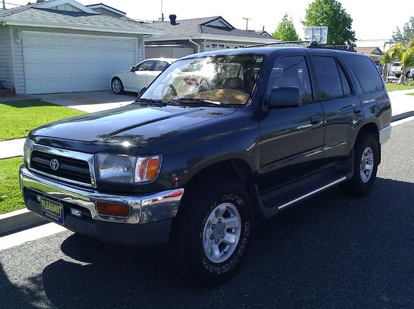 Bought this 1996 4-Runner for $4,100.00 on 04-30-11