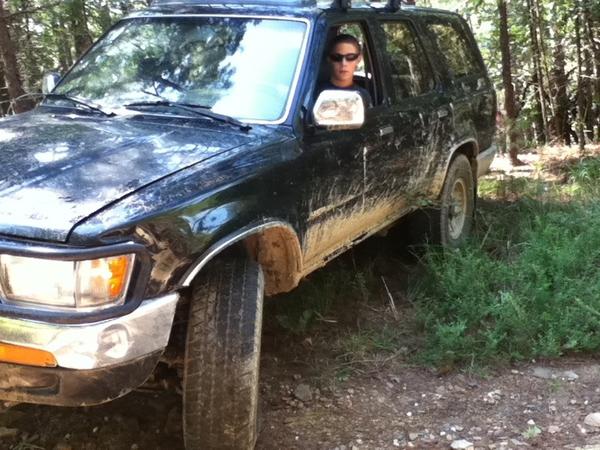 bout to start the trail