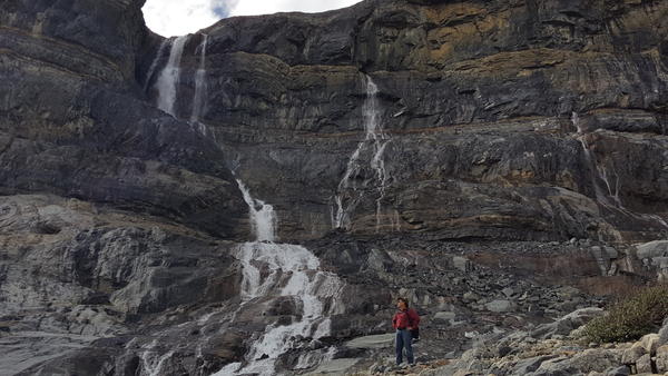 Bow Falls, Lake Louise Canada