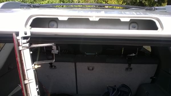 Brake light removed