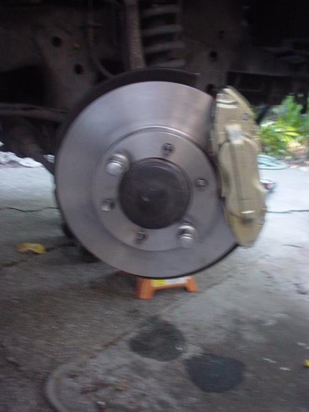 Brakes installed