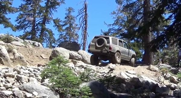 Brewer ohv climbing on/over rocks