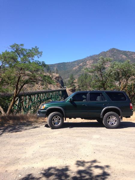 Bridge crossing a river in N Cali. Humbolt area.  Had a dedication to pioneers of stage drivers
"Knights of the whip" (1887)
To those who boldly trave