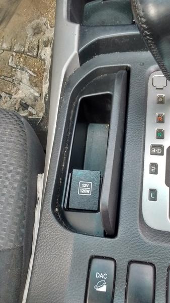 Broken old compartment...