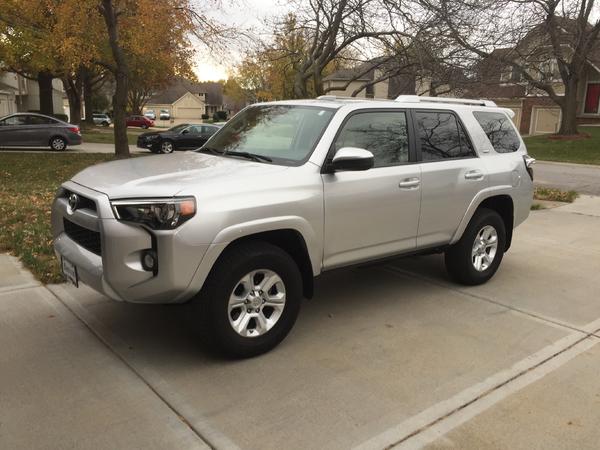 Brought her home from the dealership