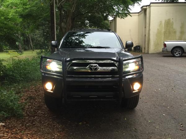 BRUSH GUARD WITH LIGHTS