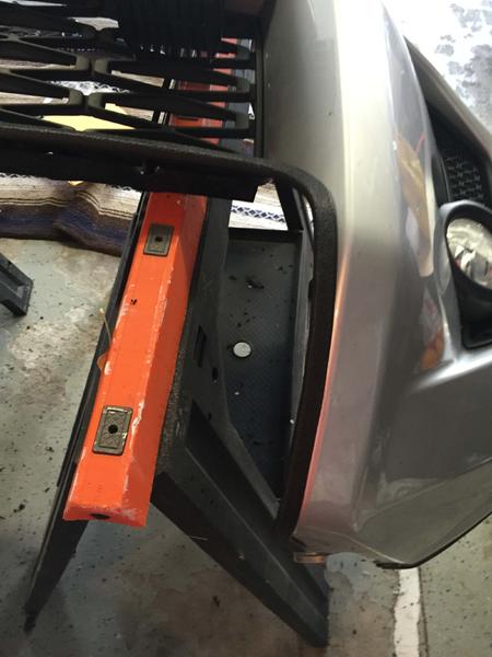 bumper cut with edge