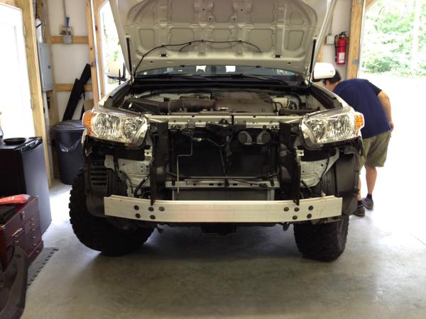 bumper off