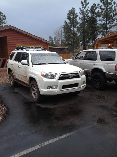 Cabin trip with another nice 4runner.