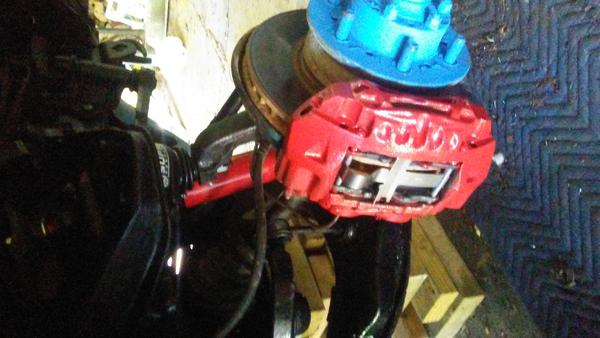 Calibers, pads, rotors