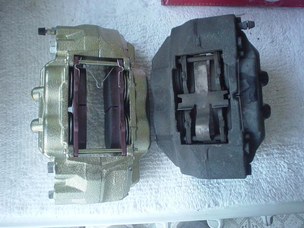 Caliper side by side