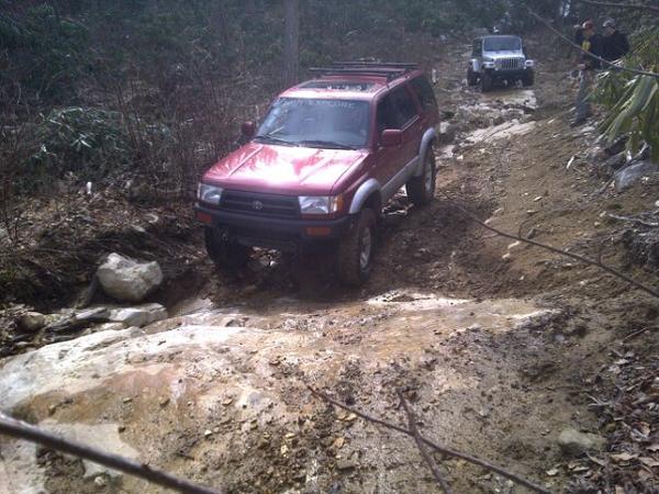 Callalantee off-road park in Mountain City, TN.