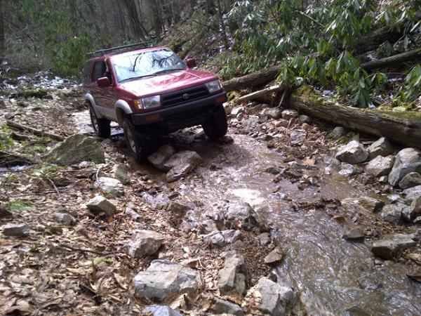 Callalantee off-road park in Mountain City, TN.