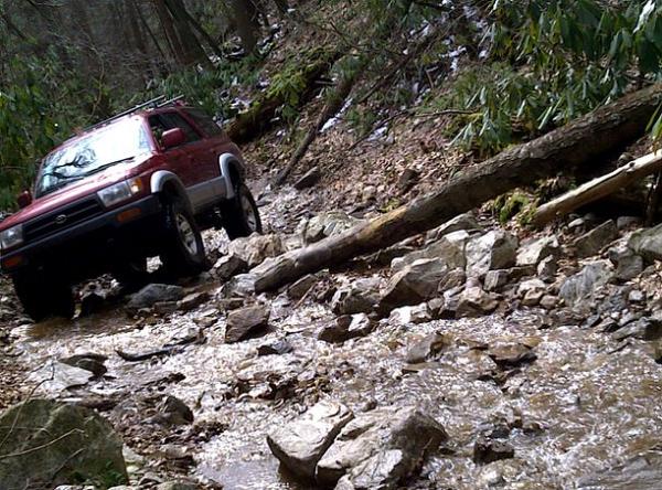 Callalantee off-road park in Mountain City, TN.
