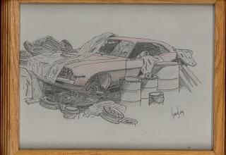 Camaro drawing I did years ago.