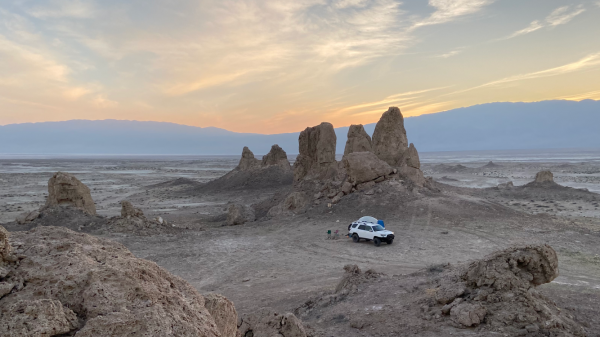 Camping @ Trona Pinnacles