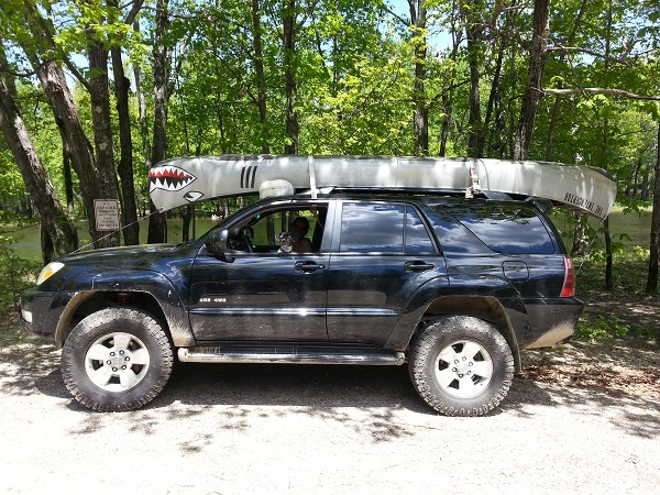 camping with the all famous "interceptor"