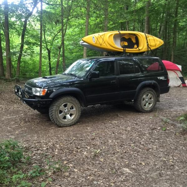 Campsite kayaks required