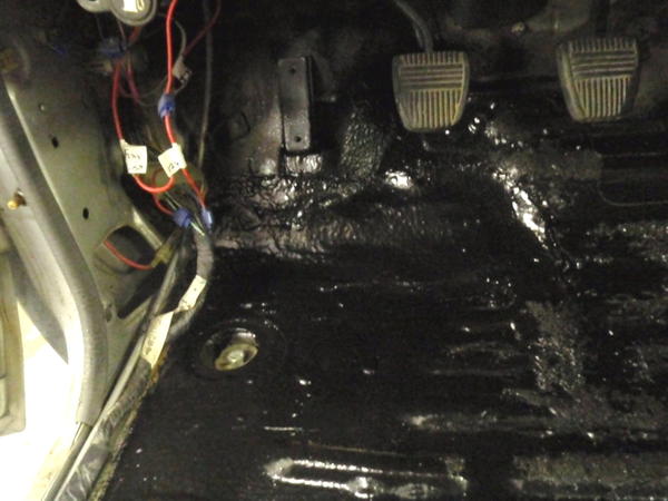 Can barely see my welded patch