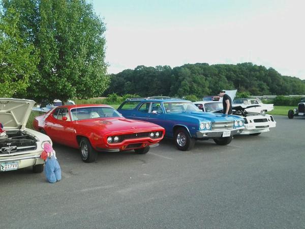 Car show in Uxy, MA. Haywagon