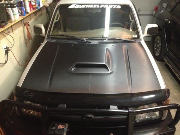 Carbon fiber vinyl
