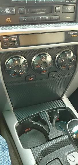 Carbon Wrapped Console