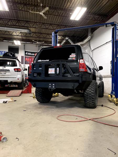 CBI Rear Bumper Single Swingout