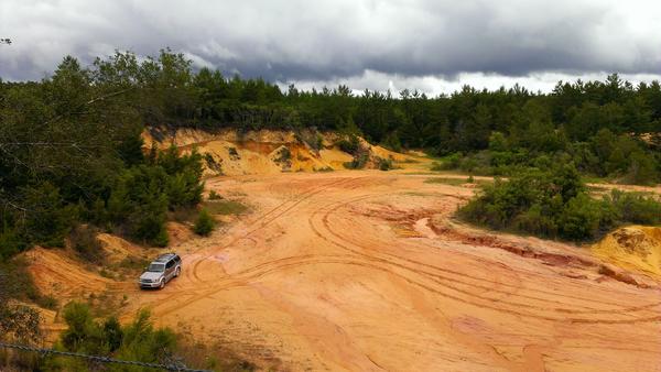 clay pit in the ocala national forest