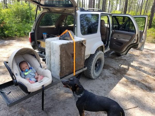 Cleaning up the trail!