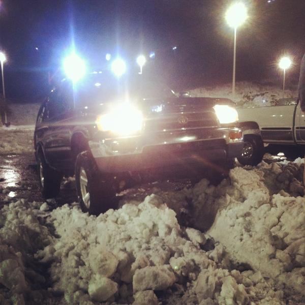 climbing the plow hills at work