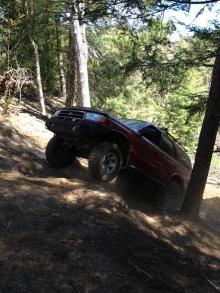 Climbing up on 3 wheels