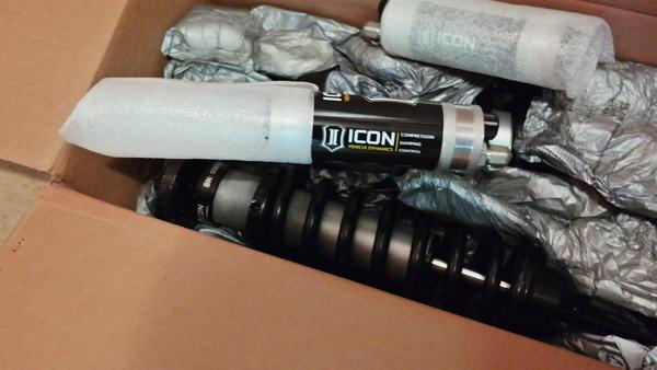 coilover extended