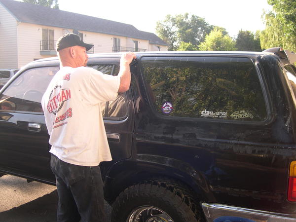 Color sanding new paint job...Black Rose color found on 92-94 Corvette